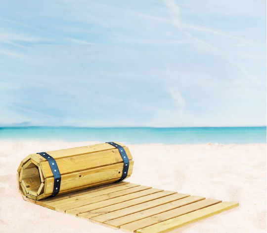 Showood Wood Pathway for Garden Flooring for Beach 120x100cm