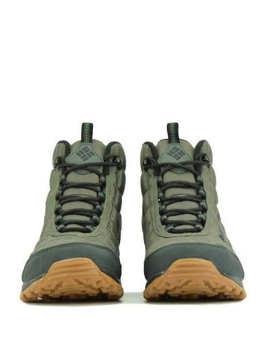 Columbia Firecamp Men's Waterproof Green Hiking Boots