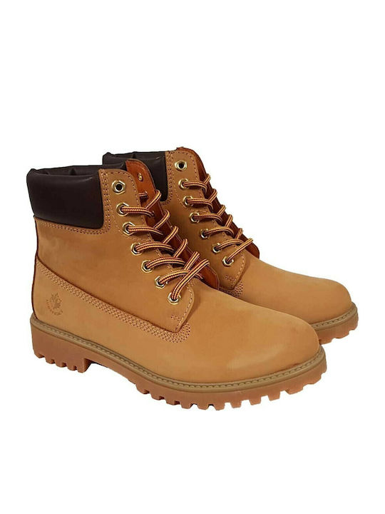 River Nubuck Piele Bocanci Muștar