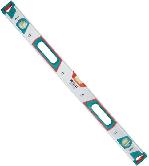 Total TMT21005M Wasserwaage Aluminium Magnetisch 100cm mit 3 Augen