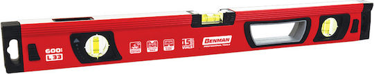 Benman L33 70622 Wasserwaage Aluminium 80cm mit 3 Augen