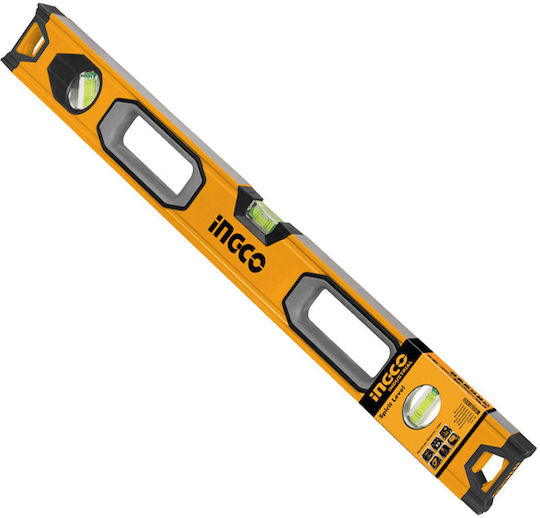 Ingco HSL08120 Αλφάδι Αλουμινίου 120εκ. με 3 Μάτια