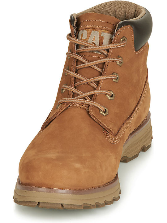 Founder Leather Tabac Brown Boots