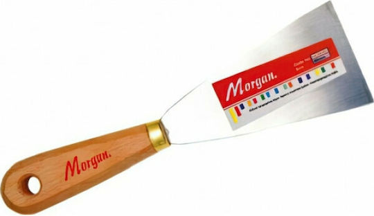 Morgan Spatula Metal 70mm cu Mâner de Lemn 28132
