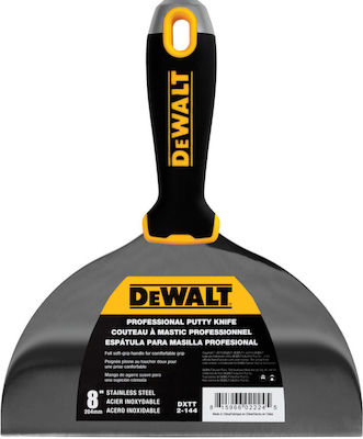 Dewalt Gemeinsames Messer Metallischός 127mm mit Kunststoffgriff 2-405