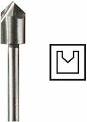 Dremel Cutter Bit HSS for Groove Shaping in Wood 6.4mm x 37mm