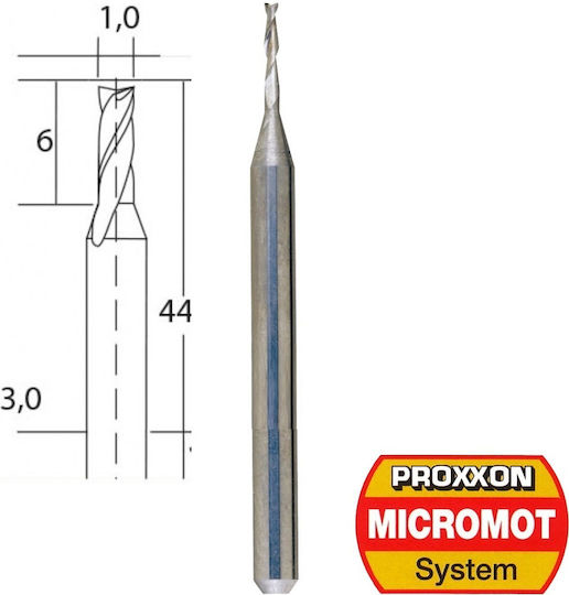 Proxxon Cutter Bit Carbide for Straight Cutting in Metal \ Plastic