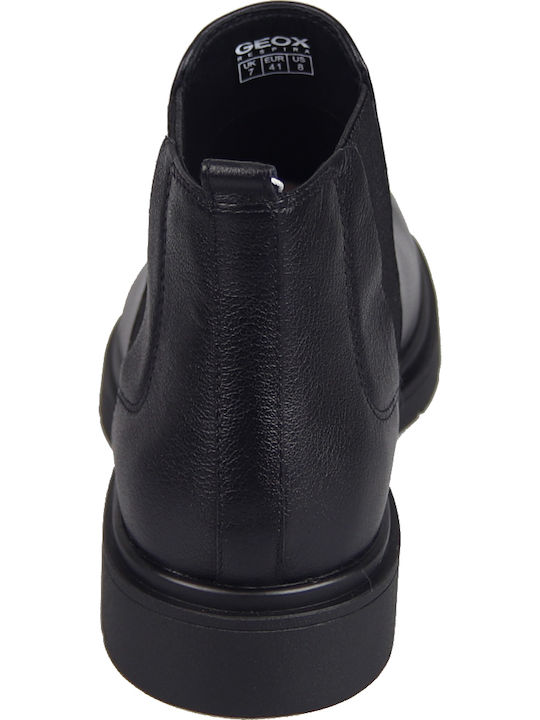 Spherica Leather Black Chelsea Boots Anatomical