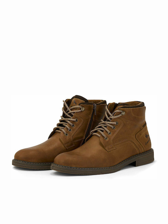 Leather Tabac Brown Boots