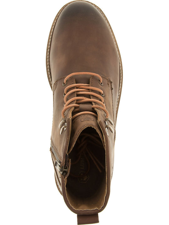 Jadon Leather Tabac Brown Boots Anatomical