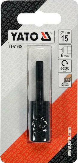 Yato Φρέζα HSS για Μέταλλο \ Ξύλο \ Πλαστικό 15mm x 6mm