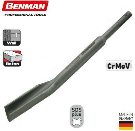 Benman Burghie de daltă cu Priză SDS Plus 250x22mm