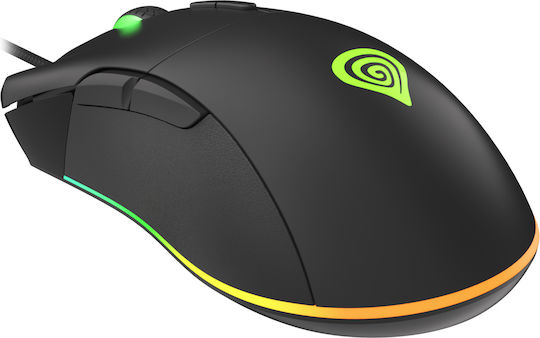 Genesis Krypton 290 RGB Gaming Ποντίκι 6400 DPI Μαύρο