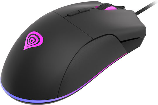 Genesis Krypton 290 RGB Gaming Ποντίκι 6400 DPI Μαύρο