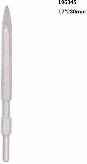 Finder Pointed Chisel 280x17mm with HEX Socket