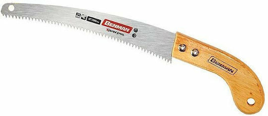 Benman Κυρτό με Διπλό Δόντι KJ3-350 Πριόνι Χειρός Κλαδέματος 35cm