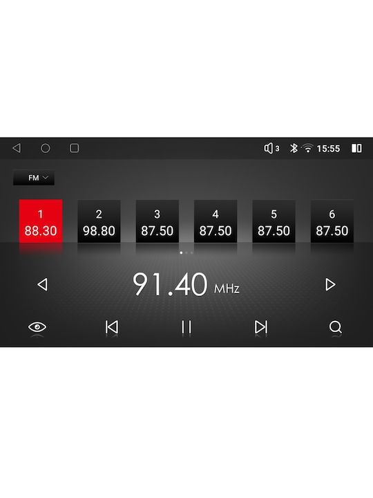 Lenovo SSX 9544_GPS Ηχοσύστημα Αυτοκινήτου για Renault Clio 2012-2015 (Bluetooth/USB/WiFi/GPS) με Οθόνη Αφής 10.1"