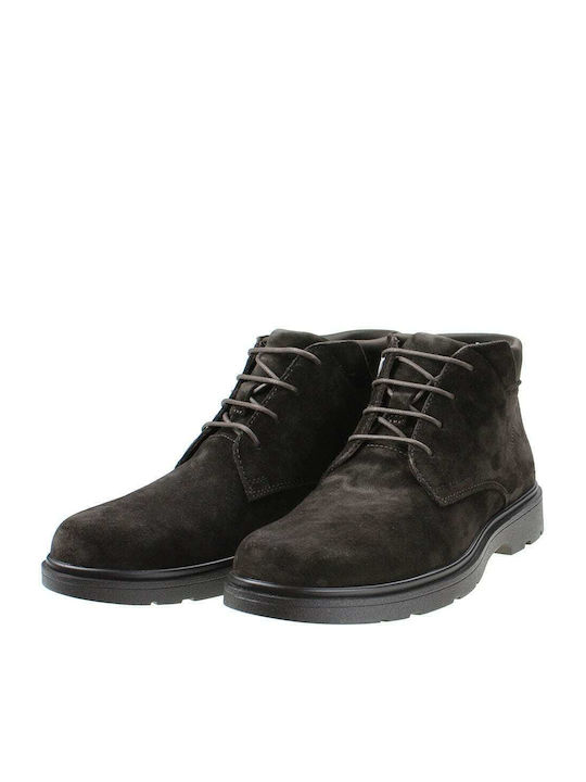 Spherica Ec1 Wildleder Anatomisch Herrenstiefel Chukka Braun