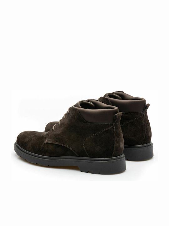 Spherica Ec1 Wildleder Anatomisch Herrenstiefel Chukka Braun