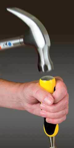 Stanley Dynagrip Skewed Chisel 6mm with Plastic Handle