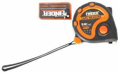 Finder Tape Measure with Auto-Rewind and Magnet 5m