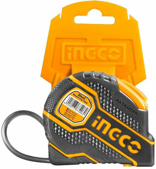 Ingco Tape Measure with Auto-Rewind 25mm x 5m