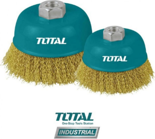 Total TAC31051 Wire Brush Bell 125mm