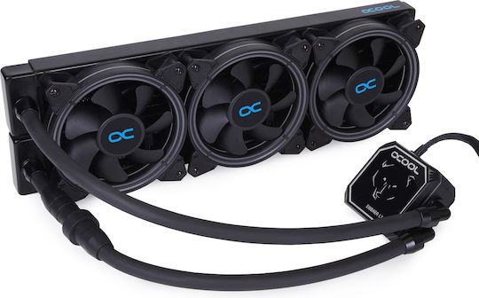 Alphacool Eisbaer Aurora LT360 Water Cooling System AIO CPU with 3 Fans 120mm and ARGB Lighting