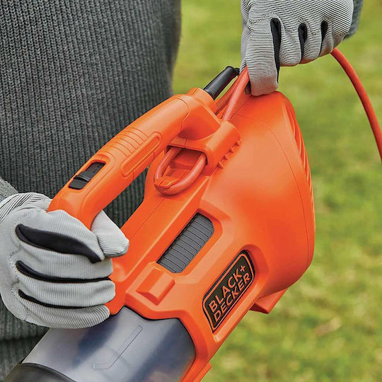 Black & Decker Blower Handheld Electric 1850W with Maximum Air Speed 190km/h