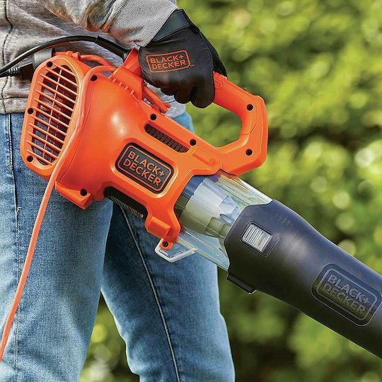 Black & Decker Blower Handheld Electric 1850W with Maximum Air Speed 190km/h