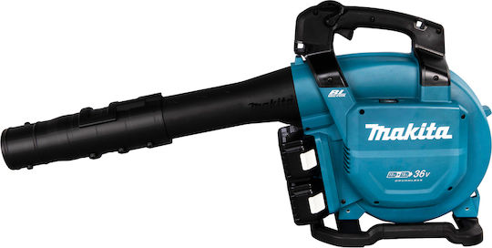 Makita Suflantă / Aspirator de Mână 18V cu 2 Baterii 6Ah & Reglare Volum cu Viteză Maximă a Aerului 234km/h