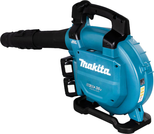 Makita Suflantă / Aspirator de Mână 18V cu 2 Baterii 6Ah & Reglare Volum cu Viteză Maximă a Aerului 234km/h