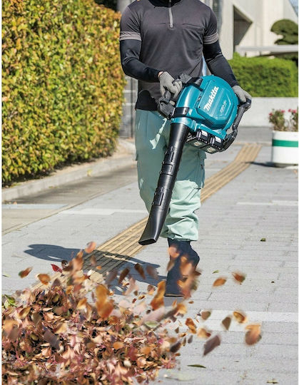 Makita Suflantă / Aspirator de Mână 18V cu 2 Baterii 6Ah & Reglare Volum cu Viteză Maximă a Aerului 234km/h