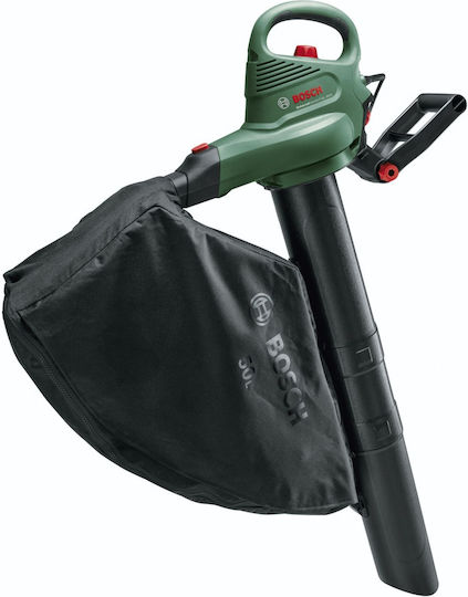 Bosch Universal GardenTidy 3000 Suflantă / Aspirator de Mână Electric 3000W cu Reglare a Intensității & Viteză Maximă a Aerului 285km/h