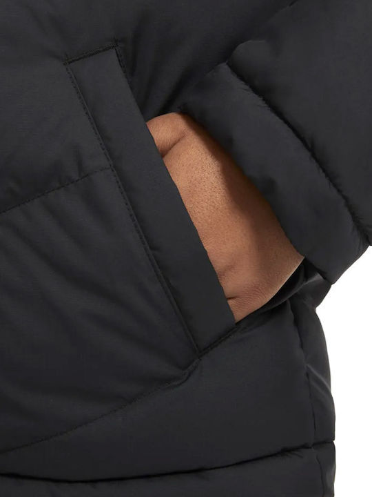 Geci Pentru Copii Sport Scurt Cu Glugă Negru Sportswear