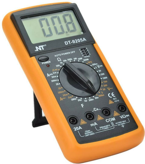 Finder Ψηφιακό Πολύμετρο True RMS με Buzzer με Μέτρηση AC / DC / Αντίστασης / Χωρητικότητας / Θερμοκρασίας 215654