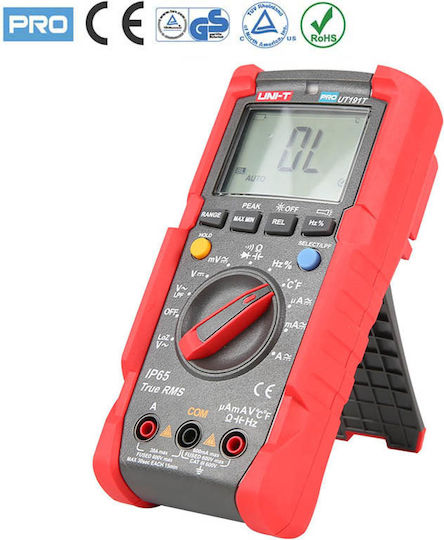 Uni-T Digital Multimeter True RMS with AC / DC / Resistance / Capacitance / Temperature Measurement UT191E