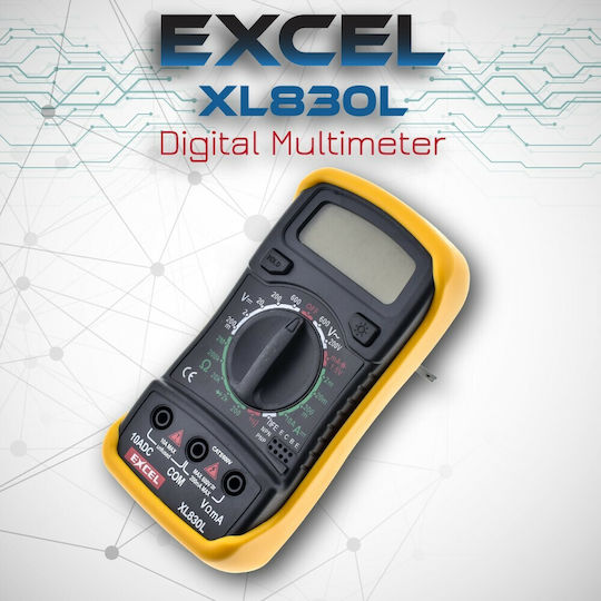 Optum Digital Multimeter Pocket with AC / DC / Resistance Measurement XL830L