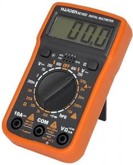 Harden 661002 Multimetru digital cu Măsurare AC / DC / Rezistență