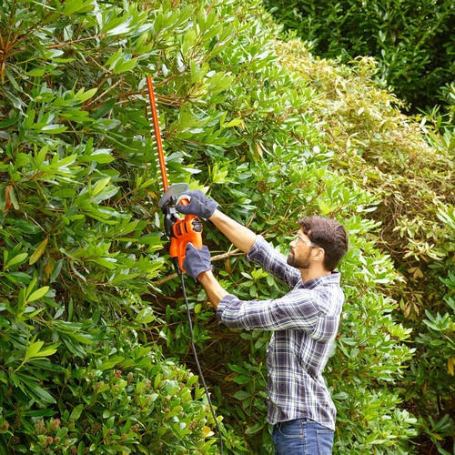 Black & Decker BEHT251 Ηλεκτρικό Μπορντουροψάλιδο 450W με Μήκος Λάμας 50cm