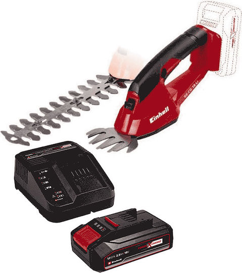 Einhell GE-CG 18 Solo Hedge Trimmer Battery 18V with Blade 20cm 3410370