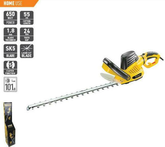 FFG EHT 55/650 PLUS Electric Hedge Trimmer 650W with Blade 55cm 43287