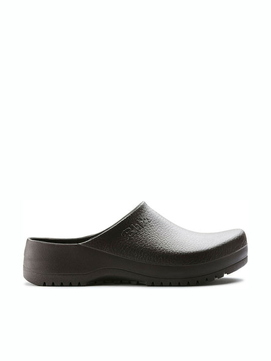 Birkenstock Super Birki Ανατομικά Σαμπό Καφέ