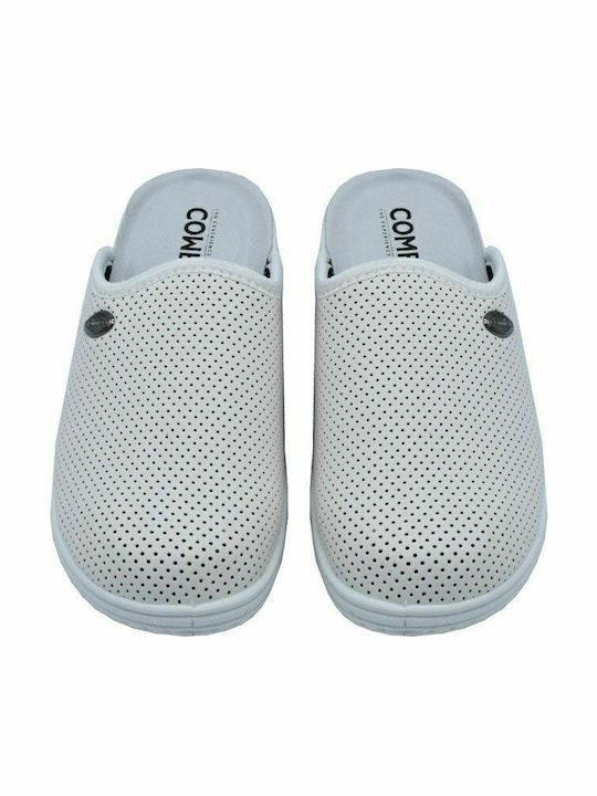 Comfy Anatomic CO514 Femei Anatomici Sabot Albe