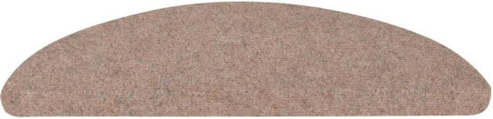 vidaXL Stair Mats Beige 56cm 136388 15pcs