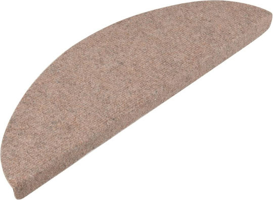 vidaXL Stair Mats Beige 56cm 136388 15pcs