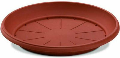 Plastona 417 Rund Teller Topf Terracotta 17x17cm