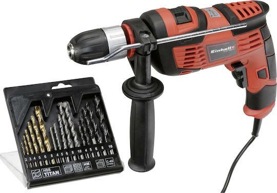 Einhell TC-ID 1000 E Kit Impact Drill 1010W with Case and with 16 drills