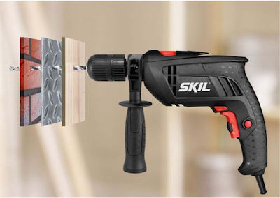 Skil 6290AA Impact Drill 710W with 3 drills