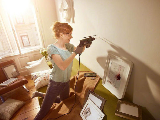 Bosch EasyImpact 570 Κρουστικό Δράπανο 570W με Θήκη
